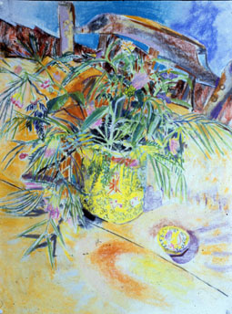 Teapot with Bottle Brush